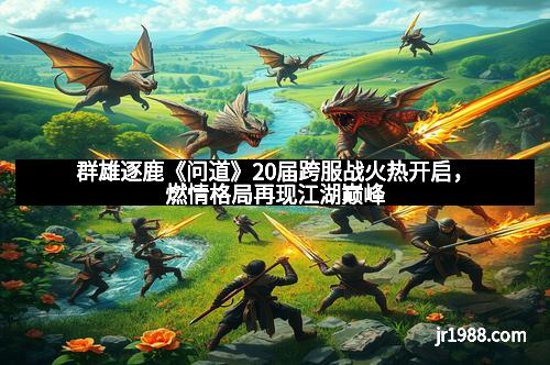 群雄逐鹿《问道》20届跨服战火热开启,燃情格局再现江湖巅峰